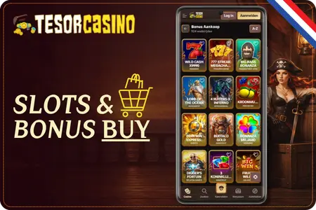 Gokkasten en bonus-buyspellen Tesor Casino