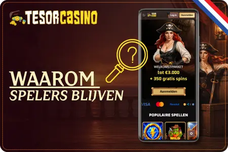 Waarom spelers bij Tesor Casino blijven